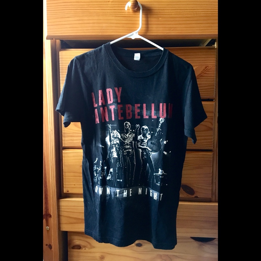 Lady Antebellum 2012 tour tshirt